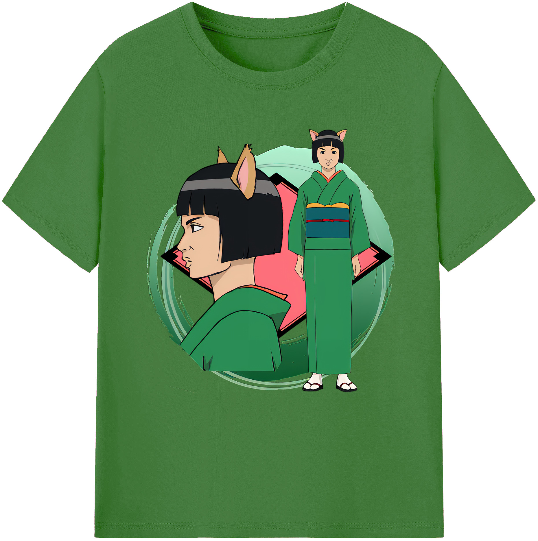 （画像用） ぎんたま 坂田銀時（さかたぎんとき） 神楽 志村新八（しむら しんぱち） GINTAMA Sakata Gintoki Kagura Shimura Shinpachi レディースカジュアルプリントTシャツ（綿100％）
